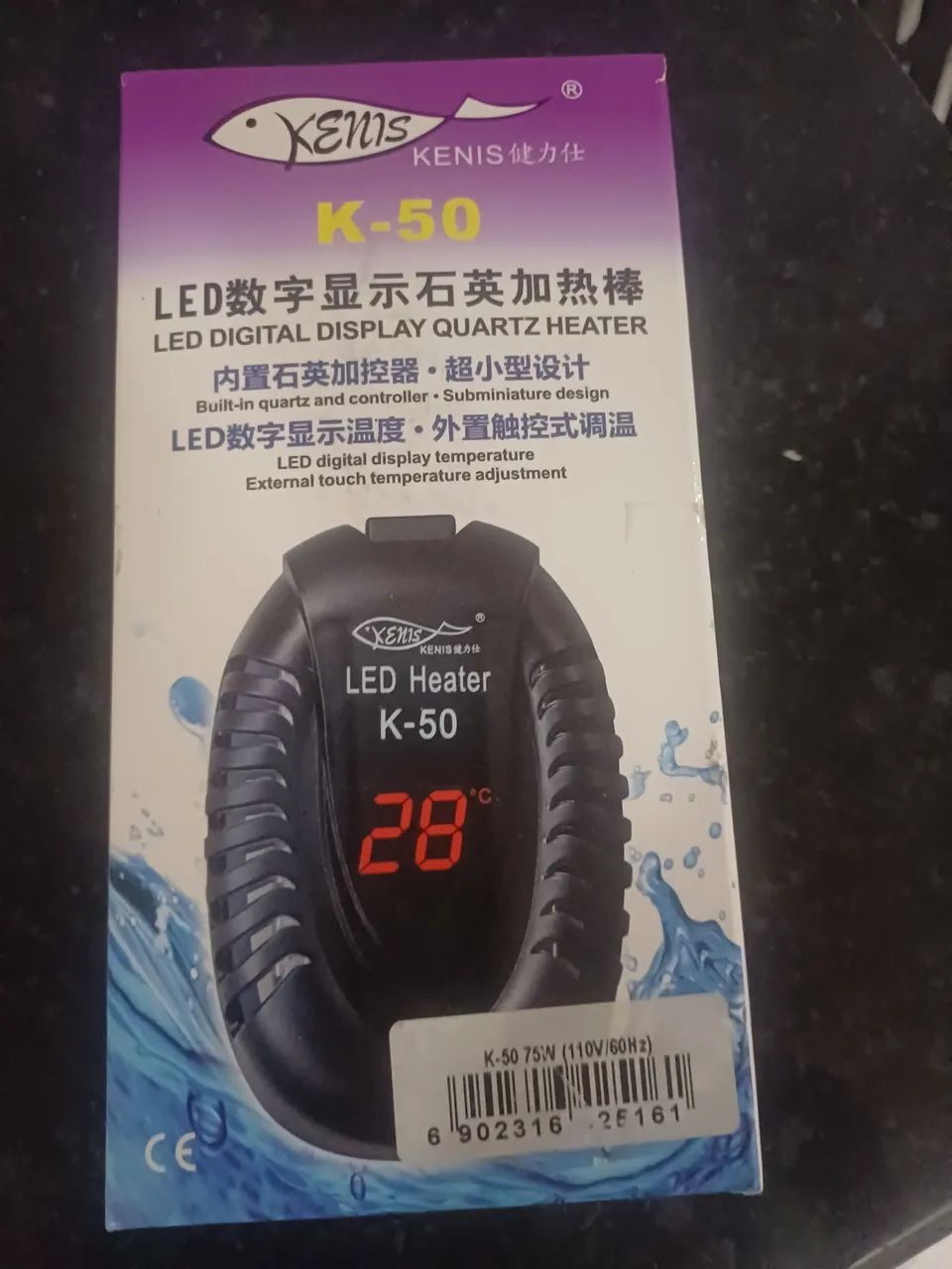 TERMOSTATO HOPAR K-50/75W 127V