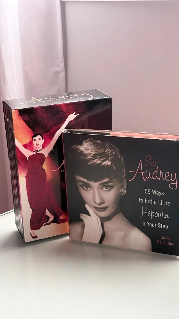 KIT COLECIONADOR AUDREY HEPBURN (FILMES+LIVRO) - Foto 2
