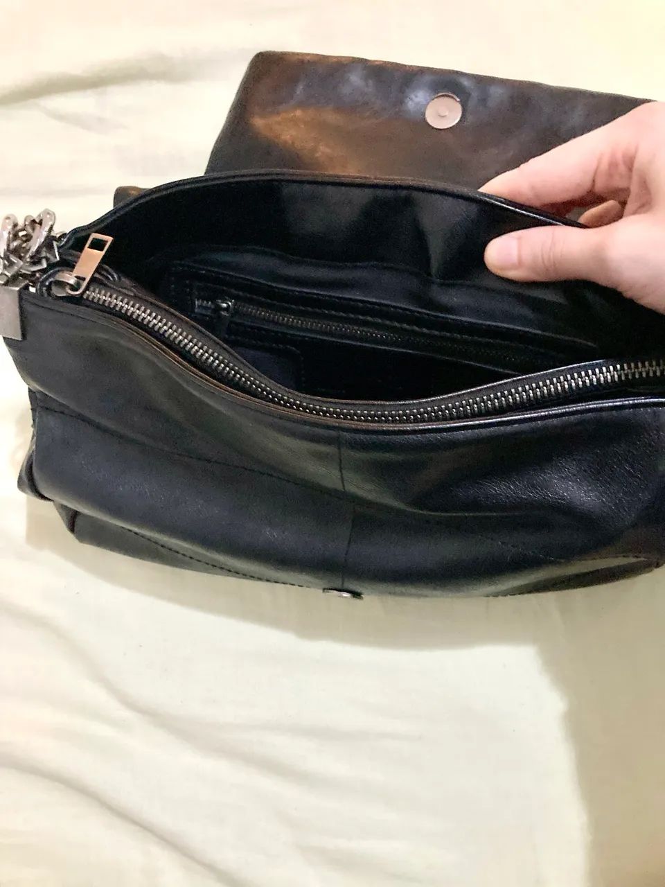 Bolsa Zara preta