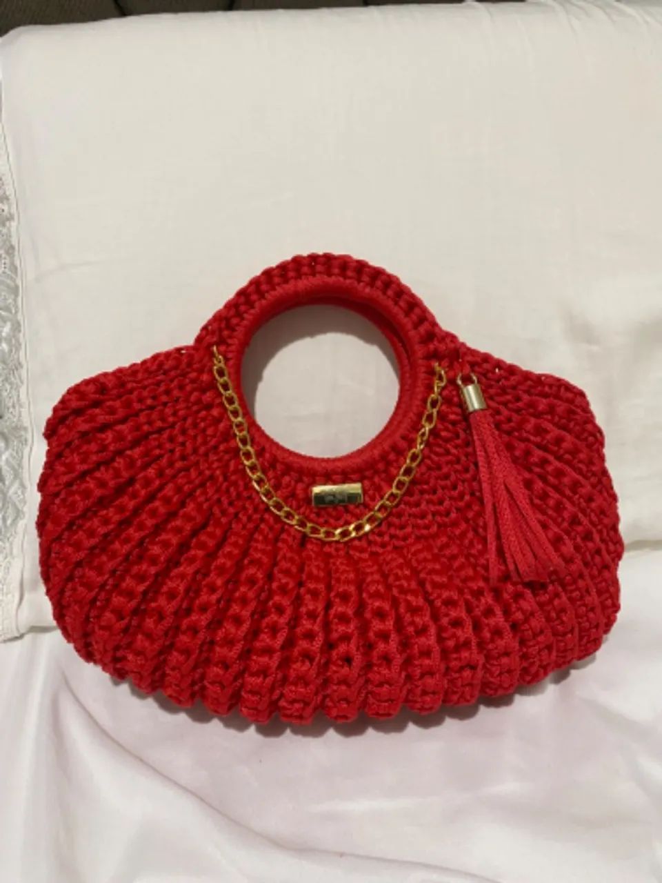 Bolsas de luxo de croche