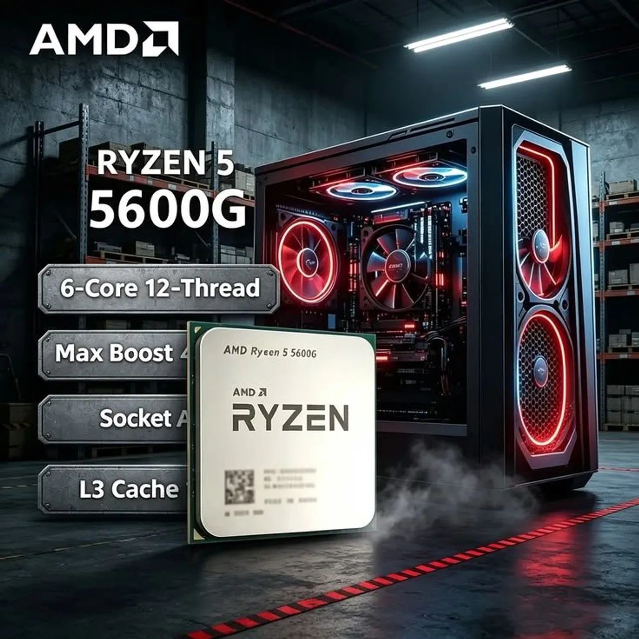 ryzen 5600gt - Foto 2