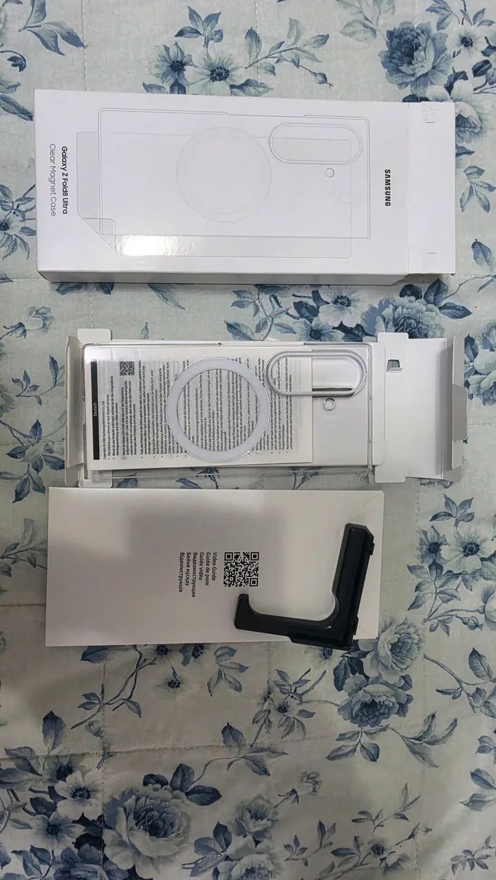 Capa Samsung Galaxy Z Fold8 Ultra Clear Magnet Case - Foto 2