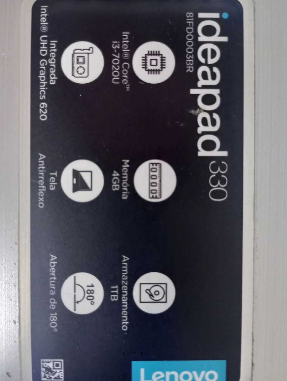 Notebook IDEAPAD 330 Lenovo (Prata) - Foto 4