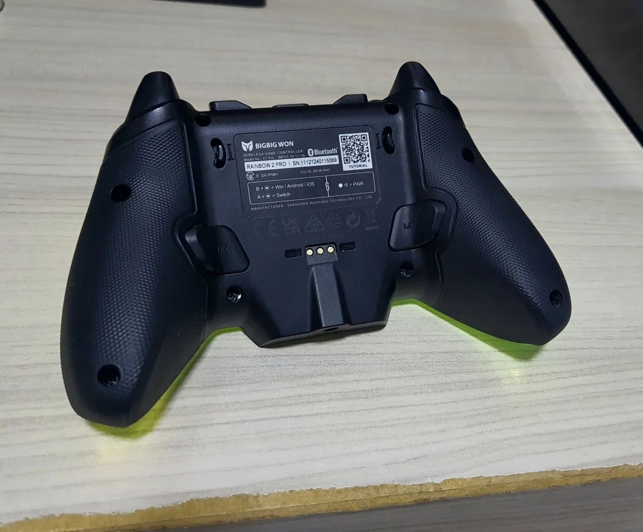 Controle BigBig Won Rainbow 2 Pro  - Foto 5