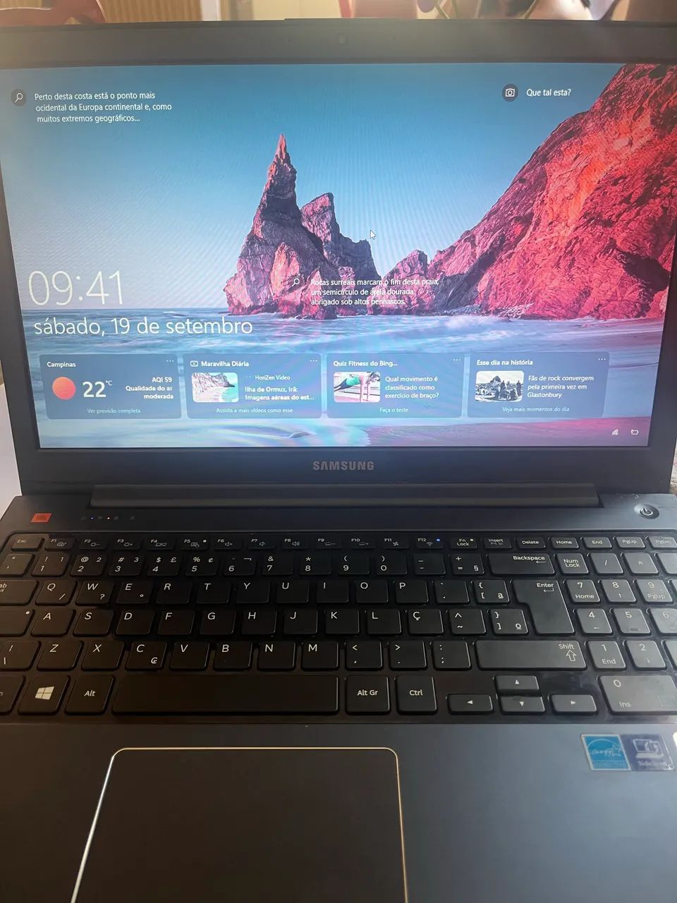 Notebook Samsung Intel core i-5 com bateria - Foto 3