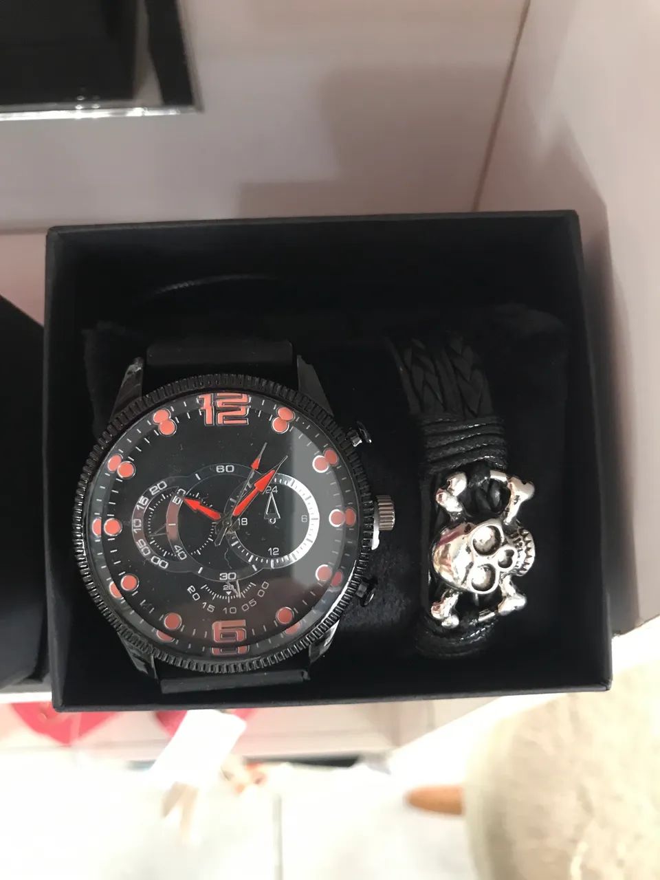 Kit relógio com pulseira  - Foto 5