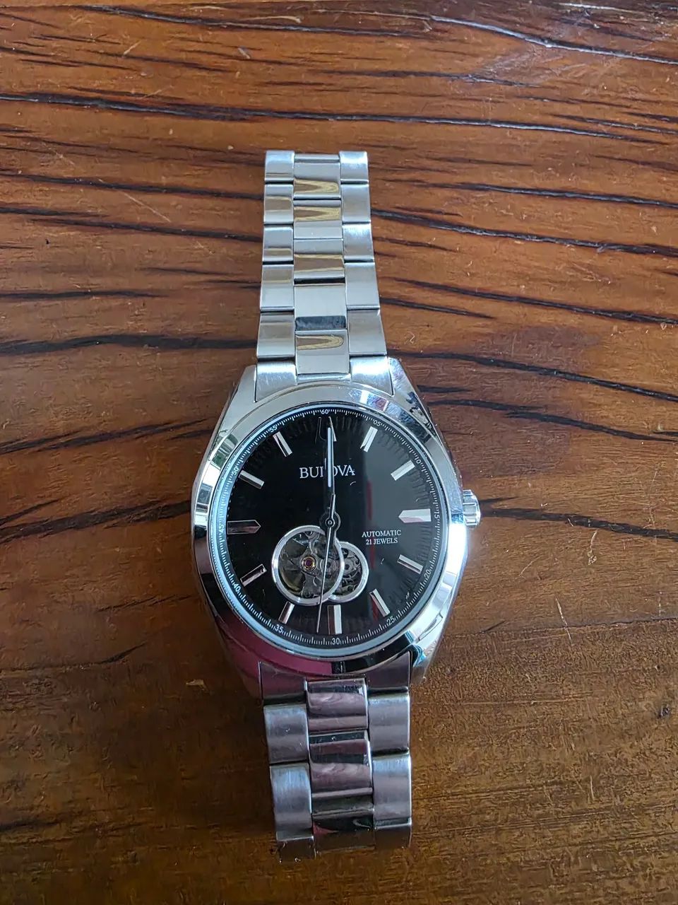 RELÓGIO BULOVA SURVEYOR - OPEN HEART - AUTOMÁTICO  - Foto 2
