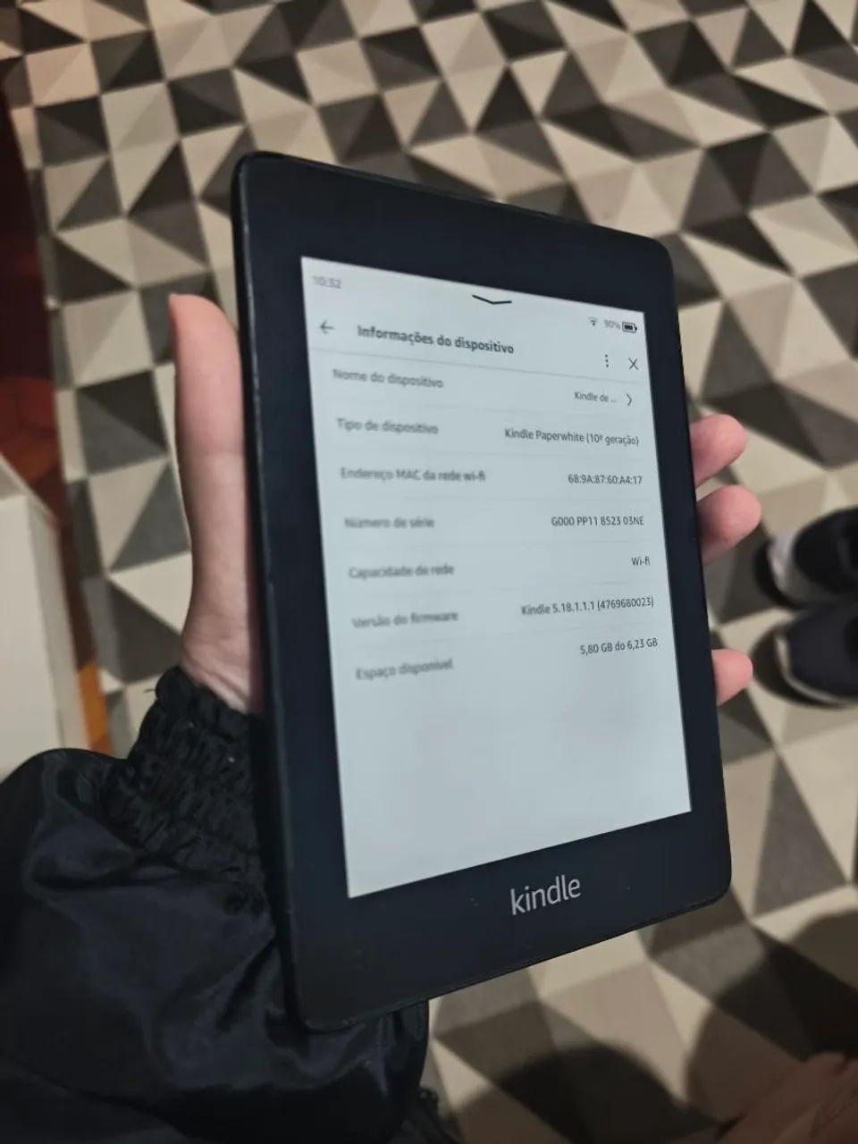 KINDLE PAPERWHITE GERAÇÃO 10 - Foto 3