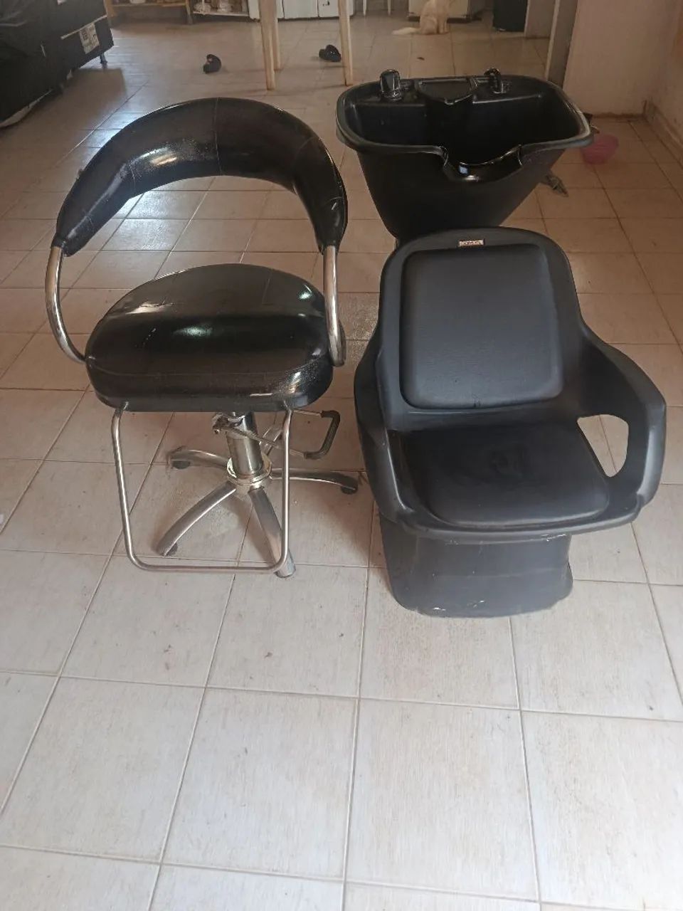 lavatorio e cadeira em perfeito estado - Foto 3