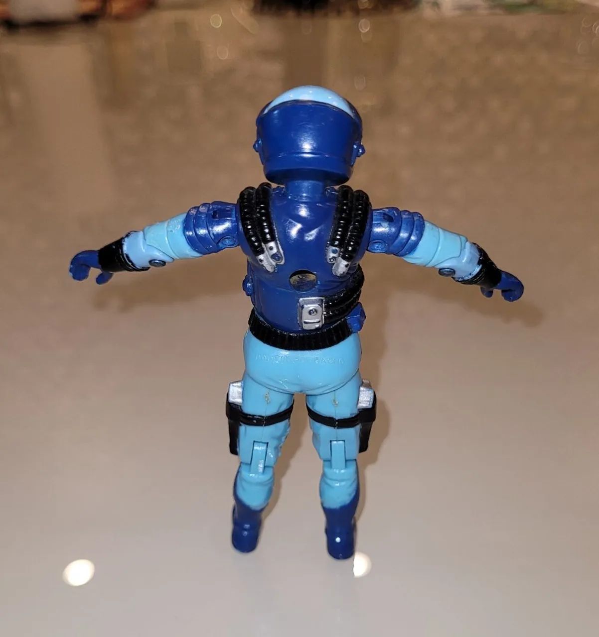 BONECO GIJOE MOTOR VIPER HASBRO COMPLETO ANOS 80 - Foto 4