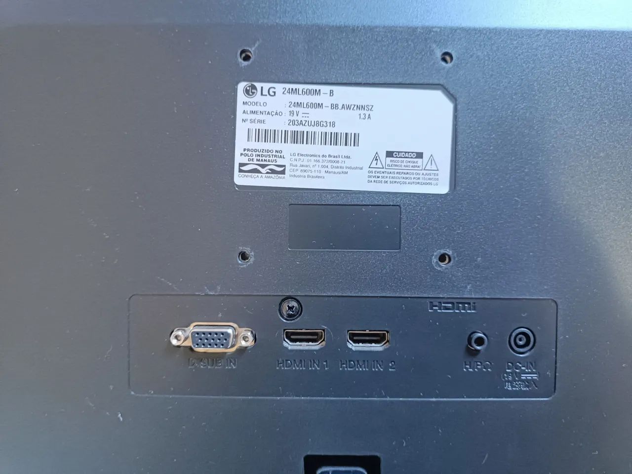 Monitor LG 24 polegadas - Foto 4