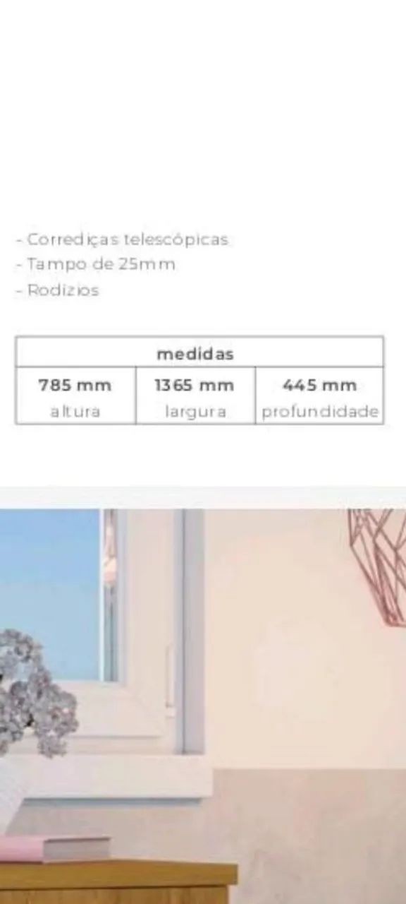Mesinha MDF  - Foto 4