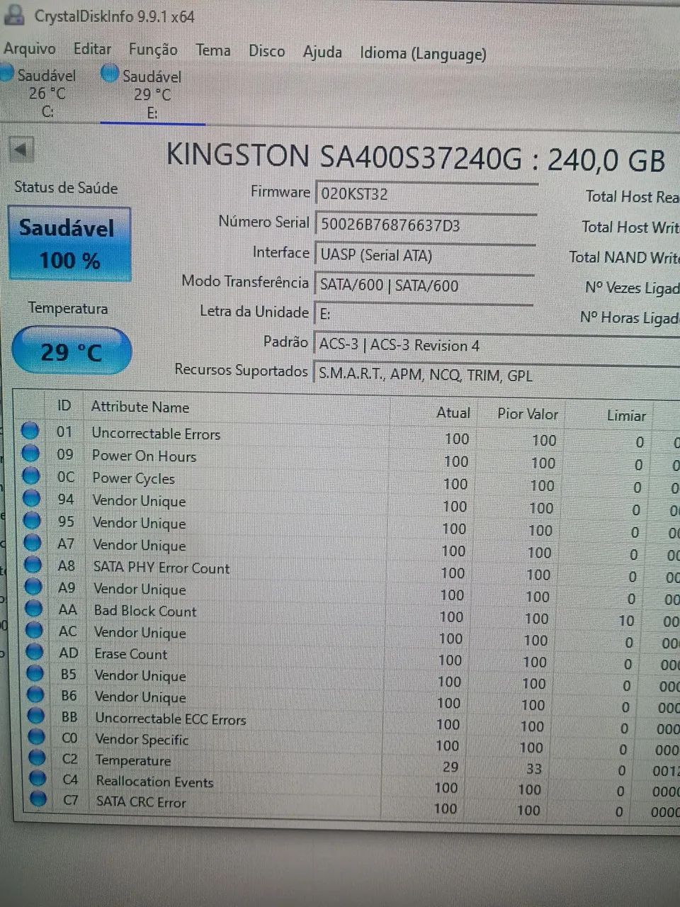 SSD Kingston 240 gb - Foto 4