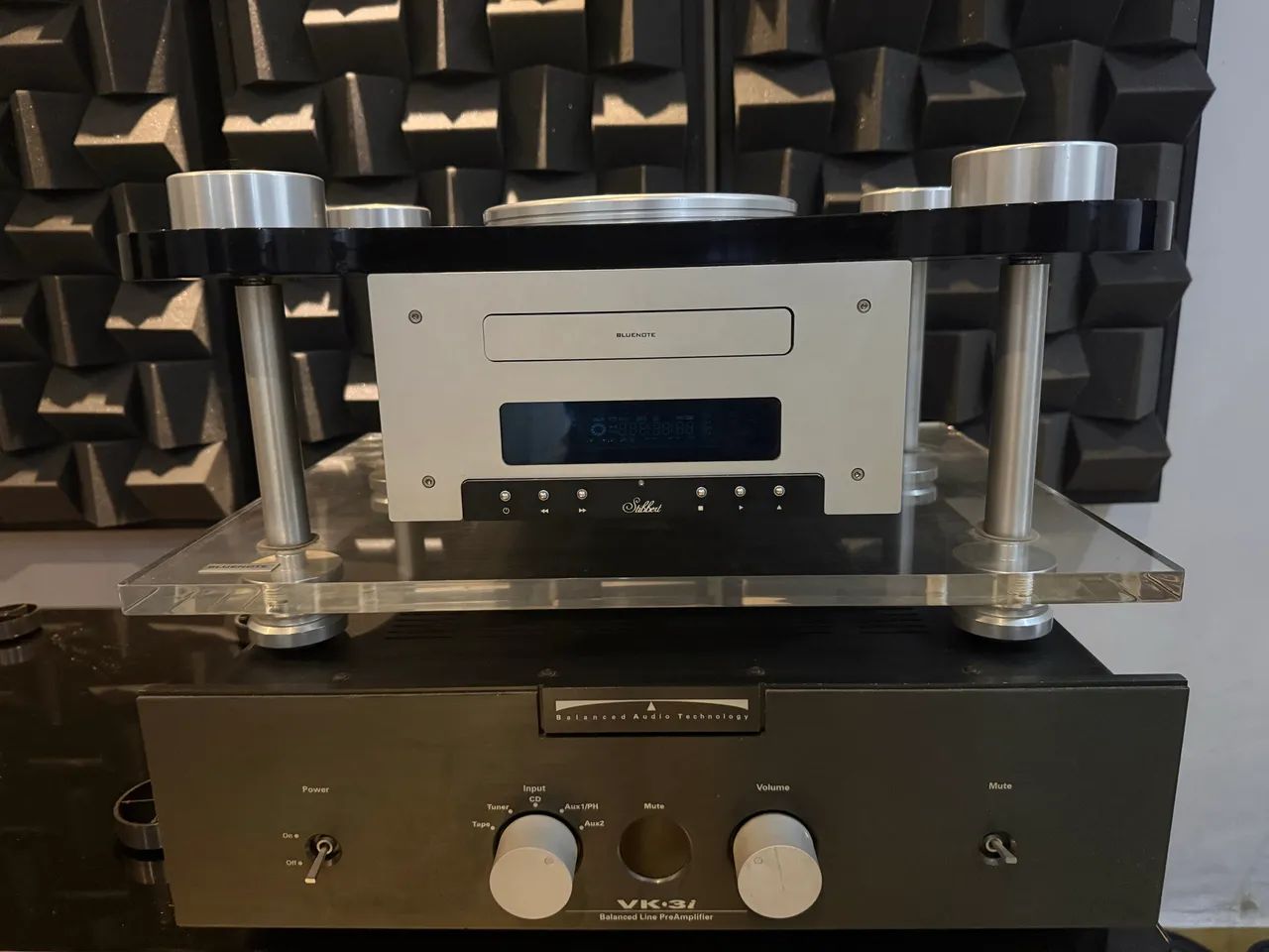 CD Player Blue Note Stibbert - High End Valvulado