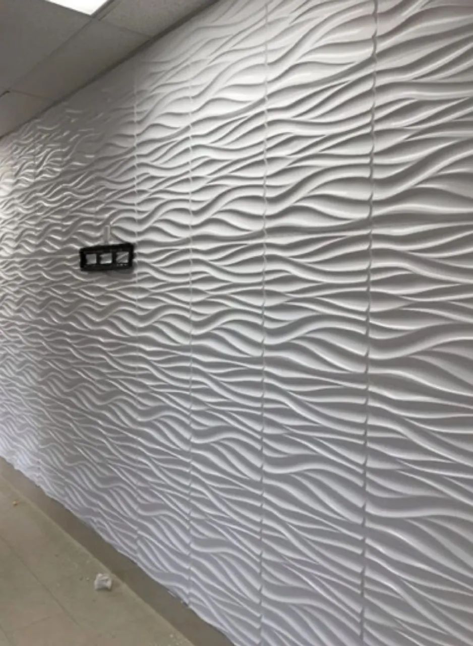 PLACA DE GESSO 3D e PEDRA MOLEDO  - Foto 3