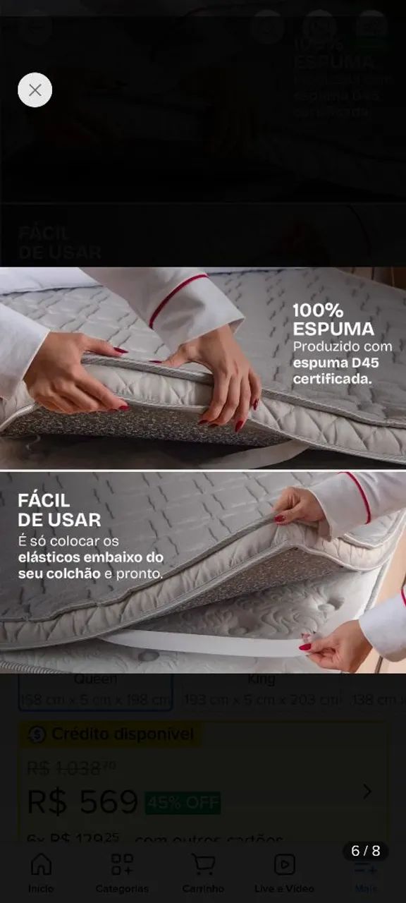 Pillow top Queen  - Foto 2