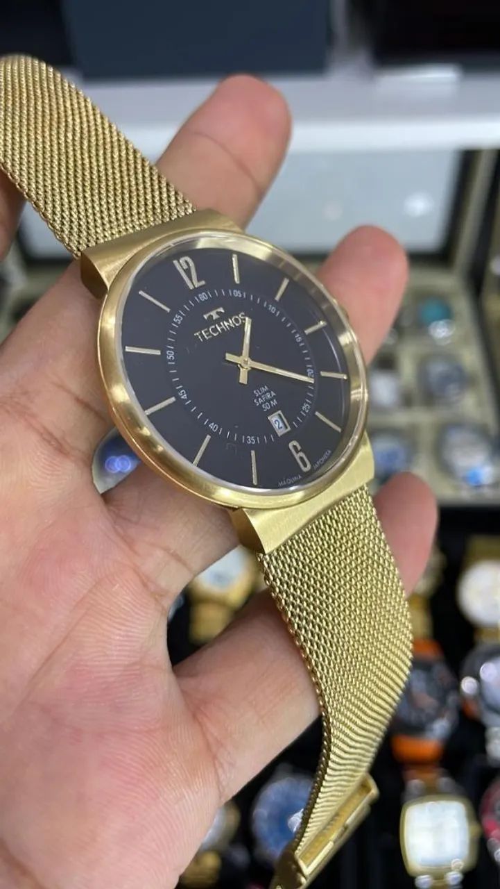 Relógio Slim Technos com 1 pulseira de brinde  - Foto 3