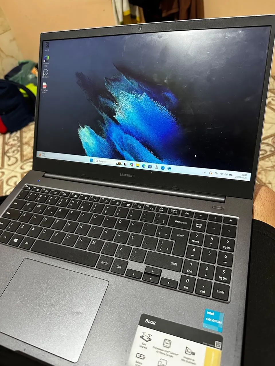 Notebook Samsung Book 512gb