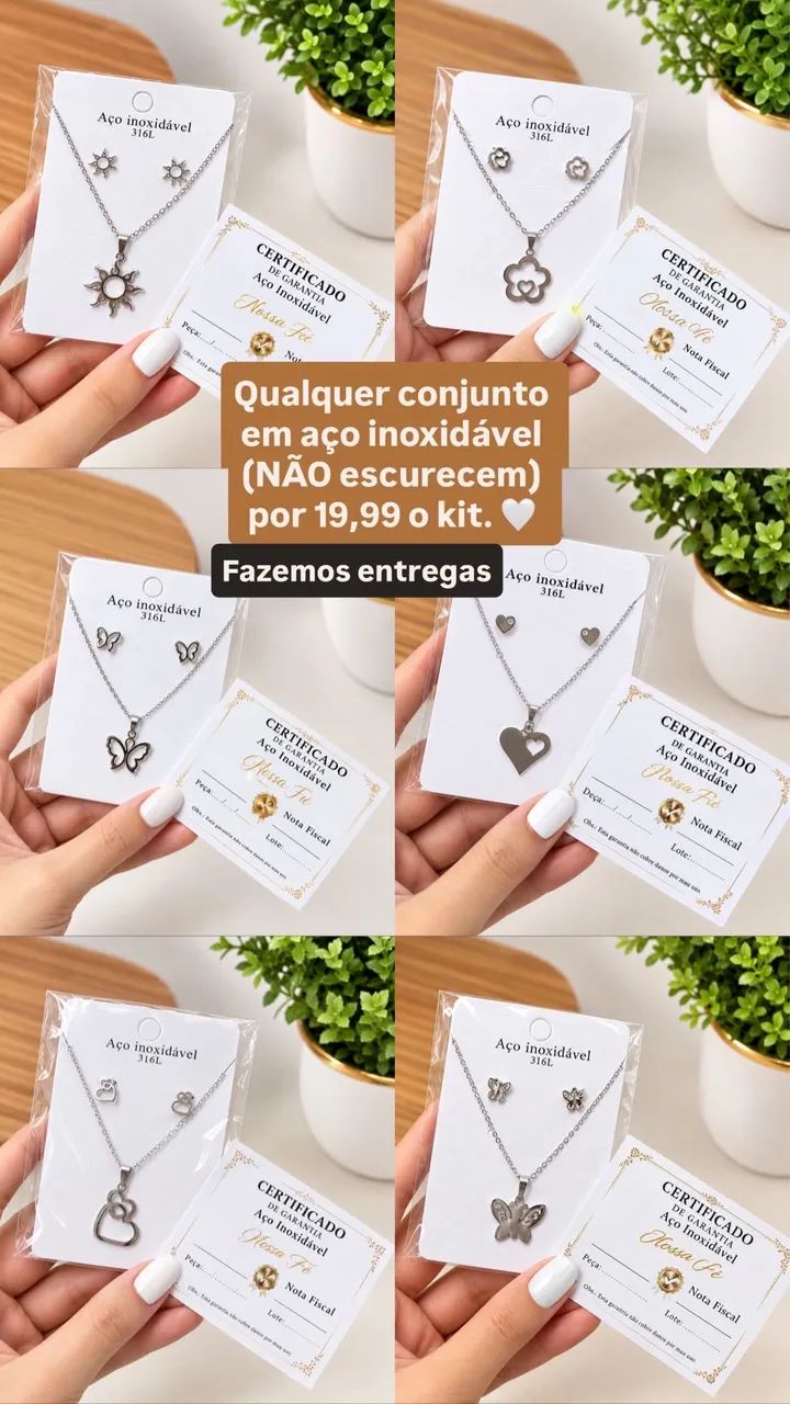 Conjuntos em aço inoxidável  - Foto 3