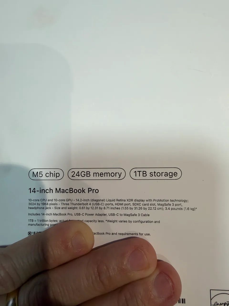 MacBook PRO M5. 24 gigas 1 terá  - Foto 2
