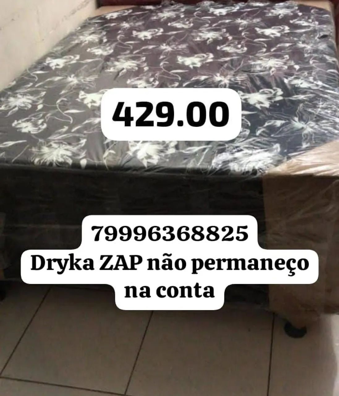 Cama box casal nova 