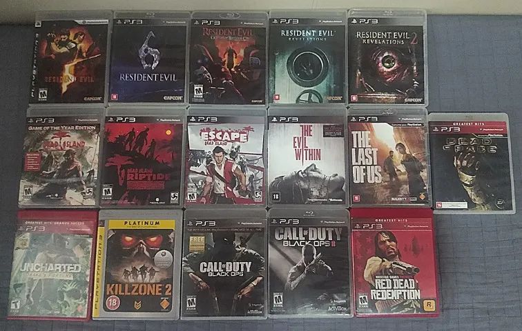 Lote Jogos Ps3
