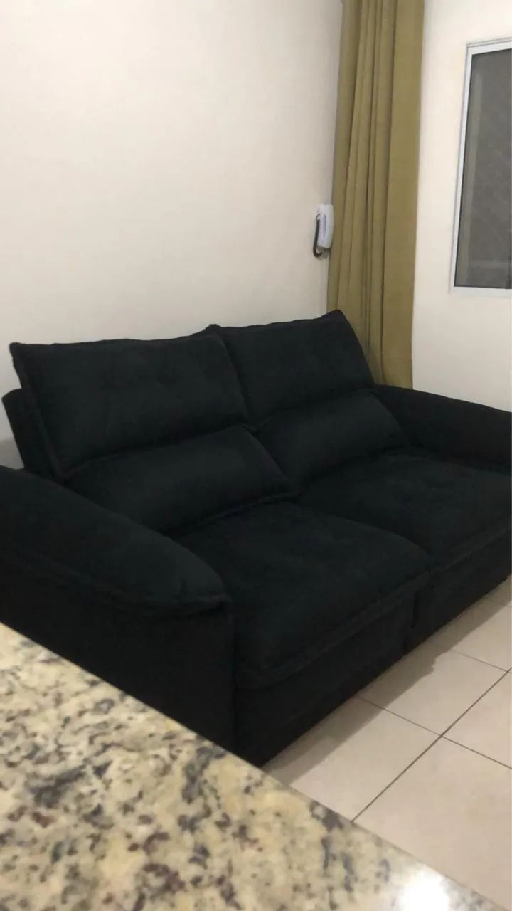 SOFÁ KOMFOT HOUSE - USADO EM ÓTIMO ESTADO - 210,0cm x 140,0cm