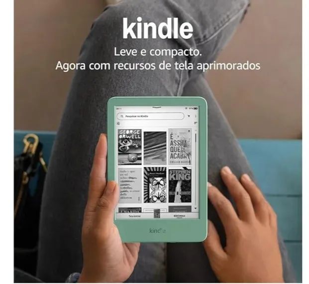 Kindle praticamente novo, sem uso! R$600 no Pix/dinheiro. Frete