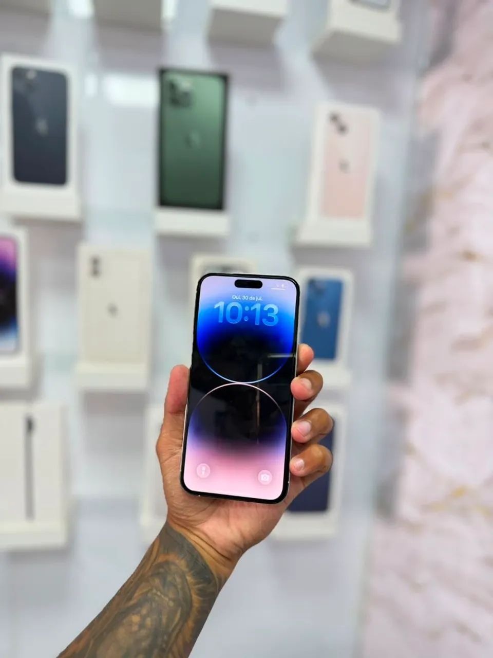 IPHONE 14 PRO MAX 128GB<br>R$ 3.399 - Foto 3