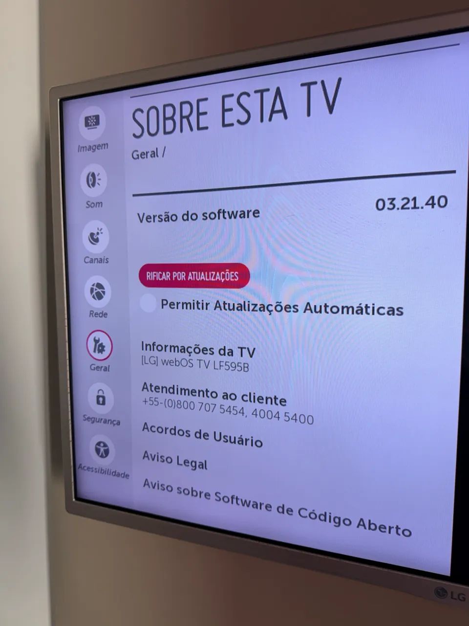 Smart Tv LG 32 pol - Foto 5