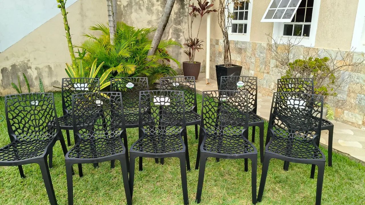 Cadeiras de plásticos novas  - Foto 4