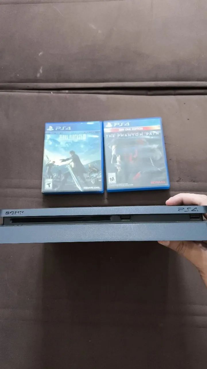 Ps4 slim + 2 jogos - Foto 2