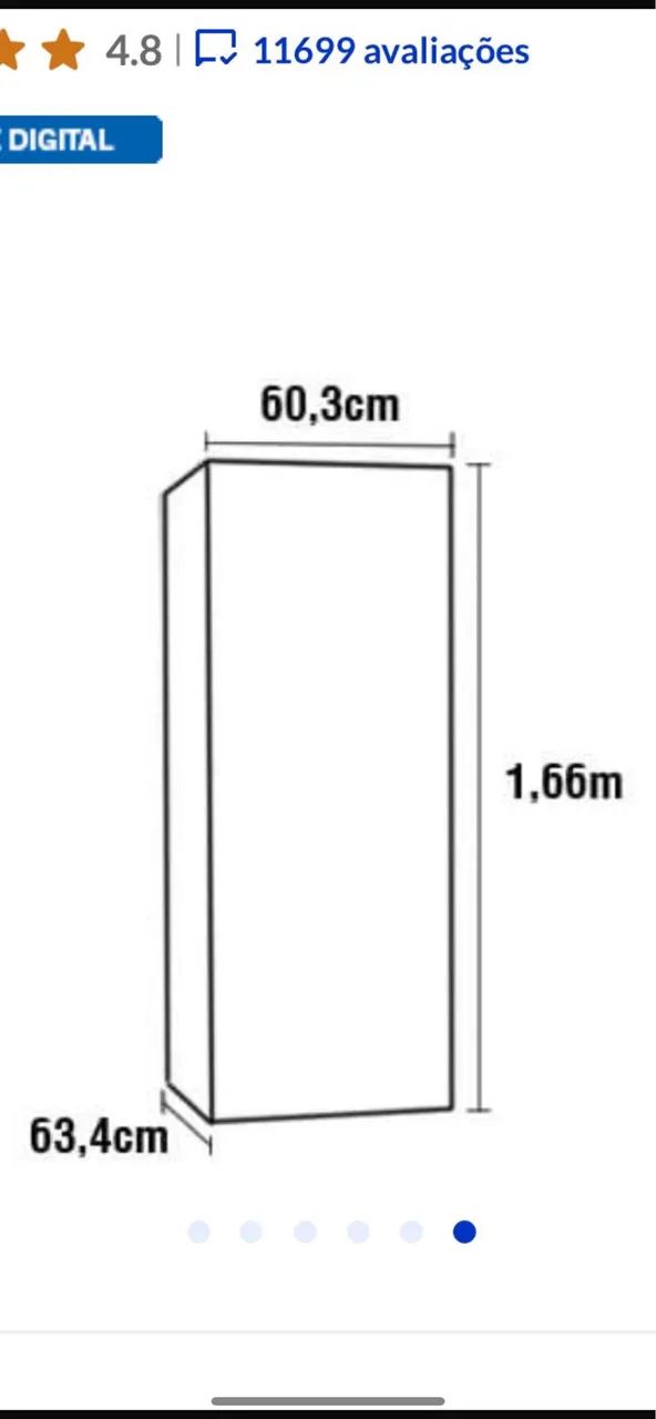 Geladeira seminova  - Foto 2