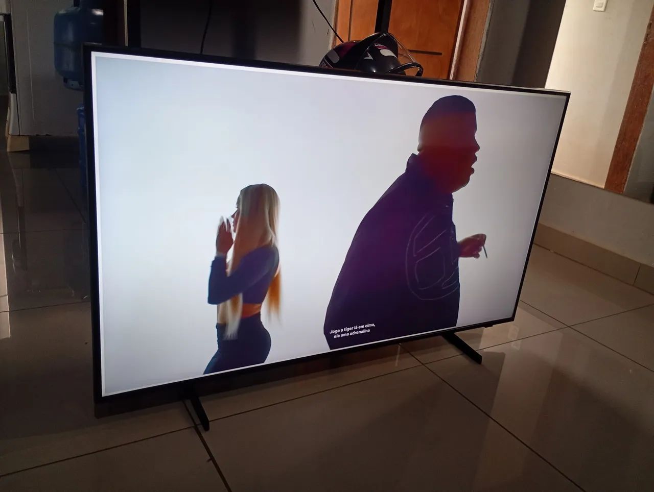 Televisão 50 polegadas Samsung tudo funcionando certinho perfeitamente som tela áudio  - Foto 3