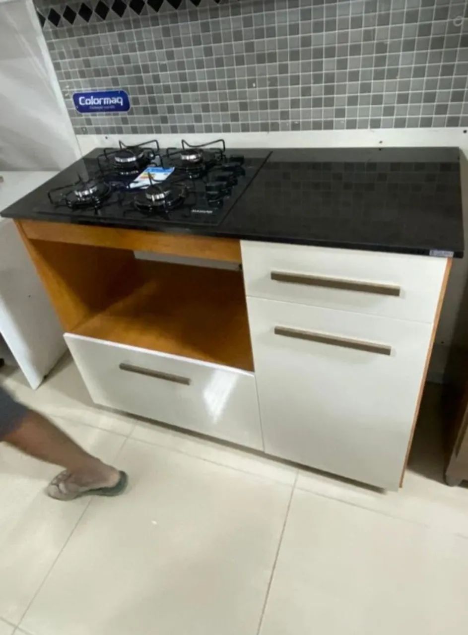 Armário balcão cooktop - Foto 3