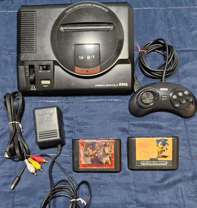 Mega Drive 2 com Sonic Original - Foto 3