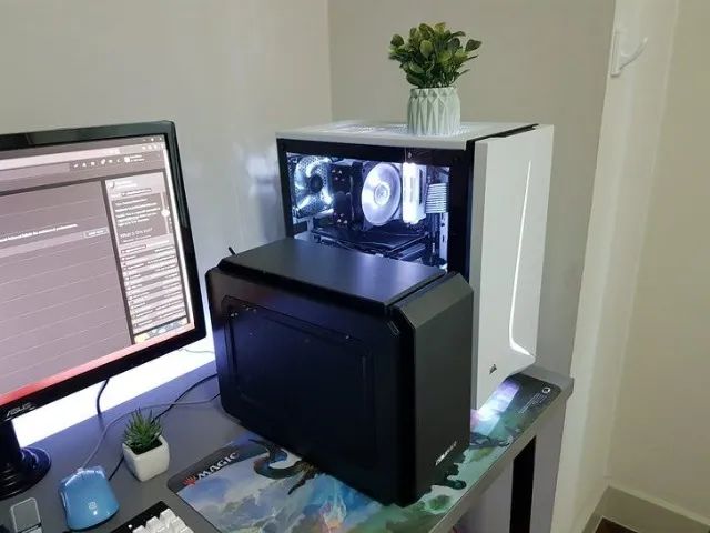 Pc Gamer mini ITX Compacto Ryzen 5500 - Foto 2