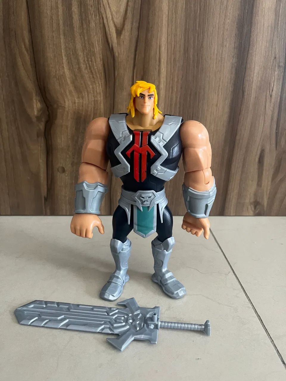 Boneco He Man linha animada Netflix da Mattel