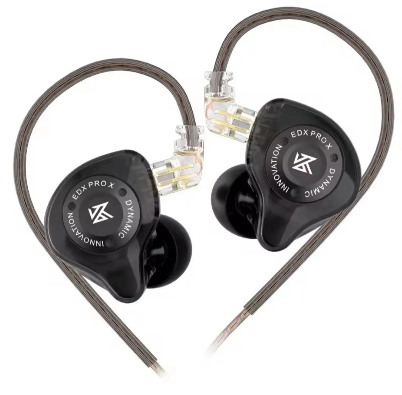 FONE KZ EDX PRO X - SEM MICROFONE  - LACRADO - BLACK - Foto 2