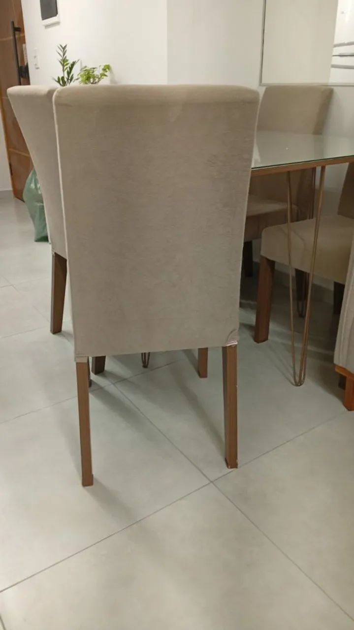 Mesa quadrada completa 90x90 - Foto 4