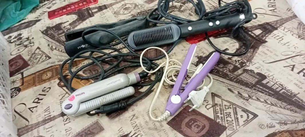 Chapinhas de cabelo e Escova térmica , todas ok - Foto 3