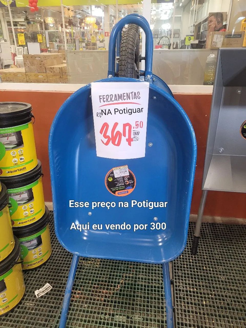 Carrinho de mão Tramontina 