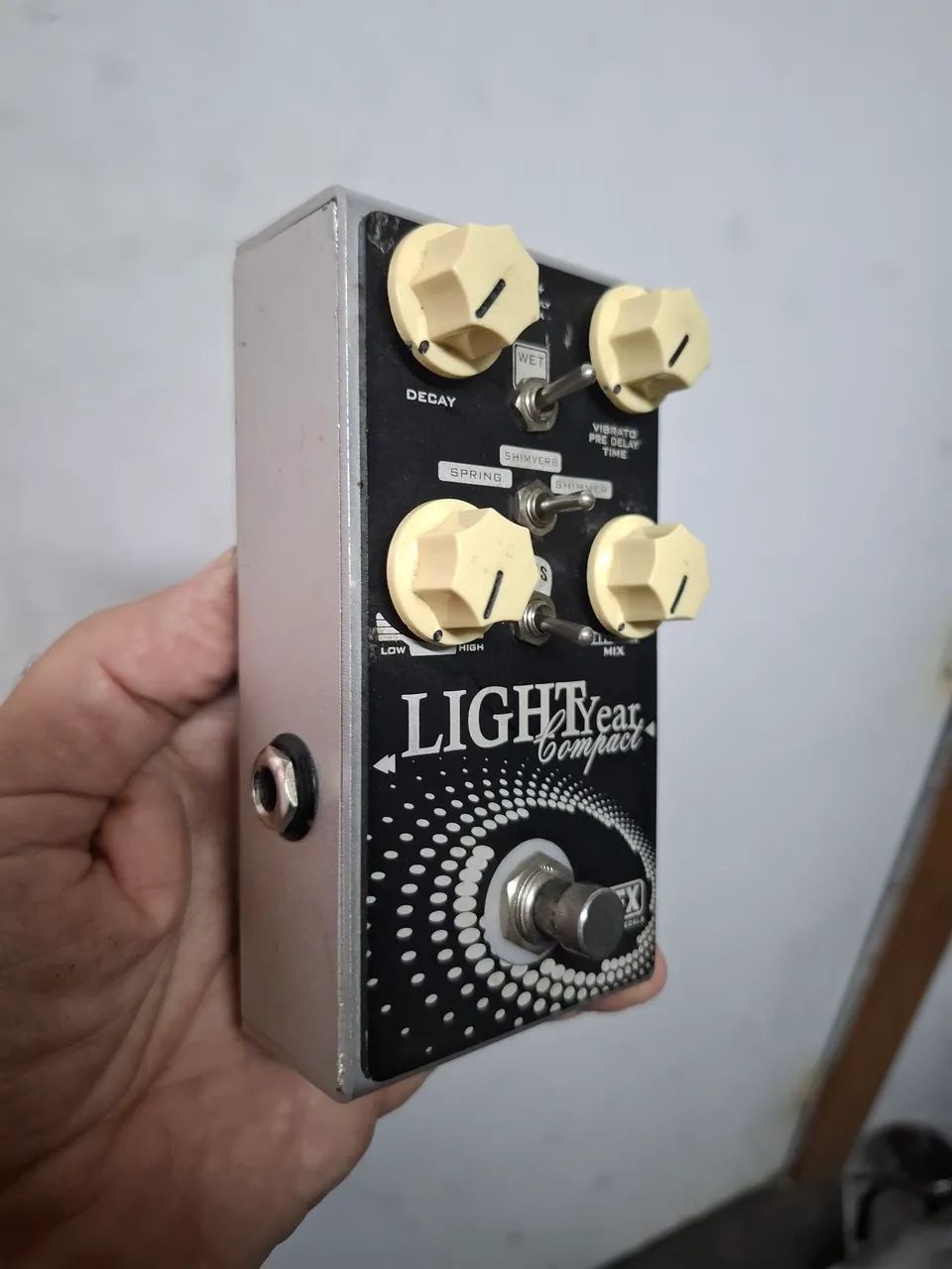 Pedal Reverb Shimmer BEFX Light Year Compact Excelente  - Foto 3
