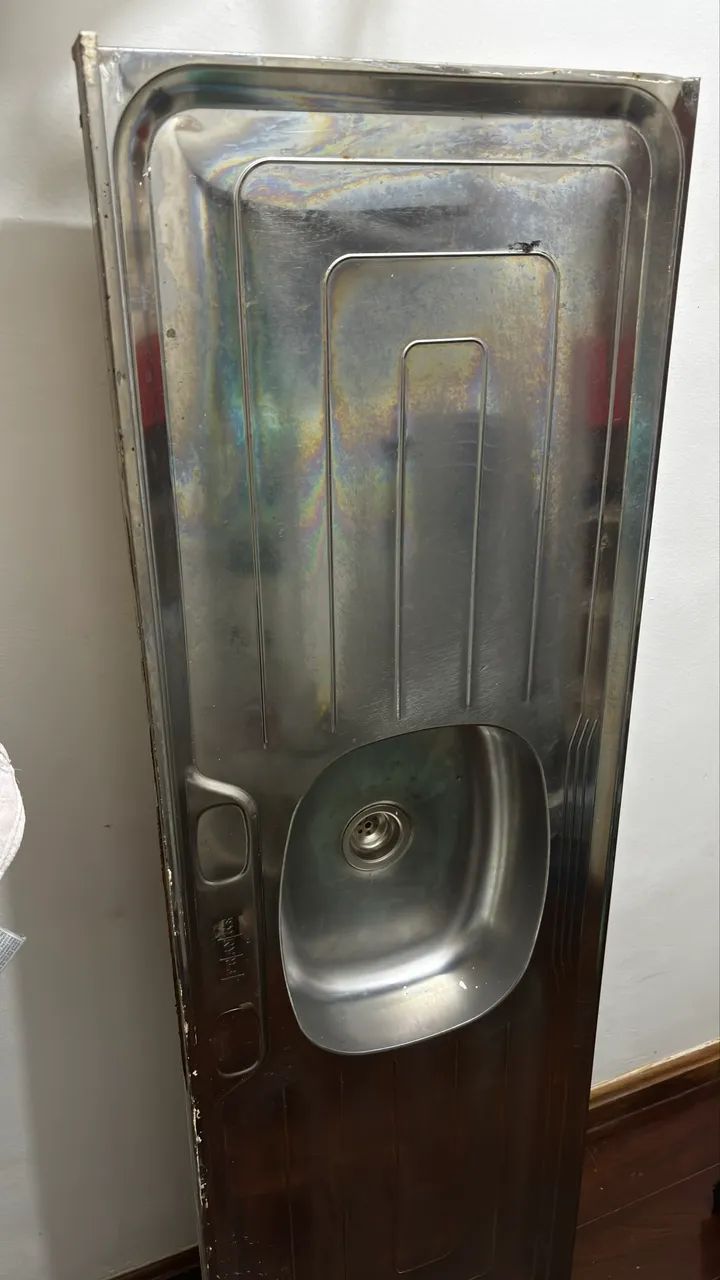 Bancada e Pia Inox Frankie 1,60m sem defeito