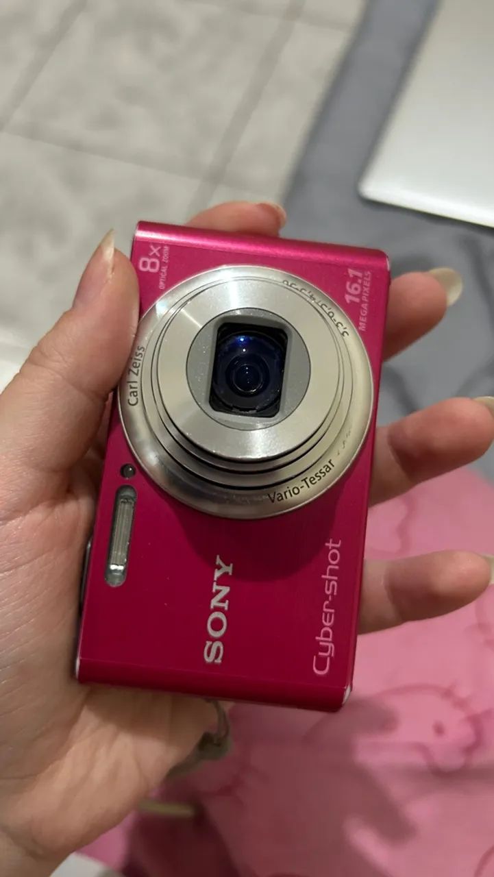 Sony rosa - câmera digital  - Foto 3