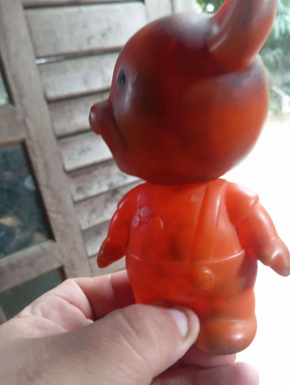URSO DE PLÁSTICO DOS ANOS 80 - Foto 2
