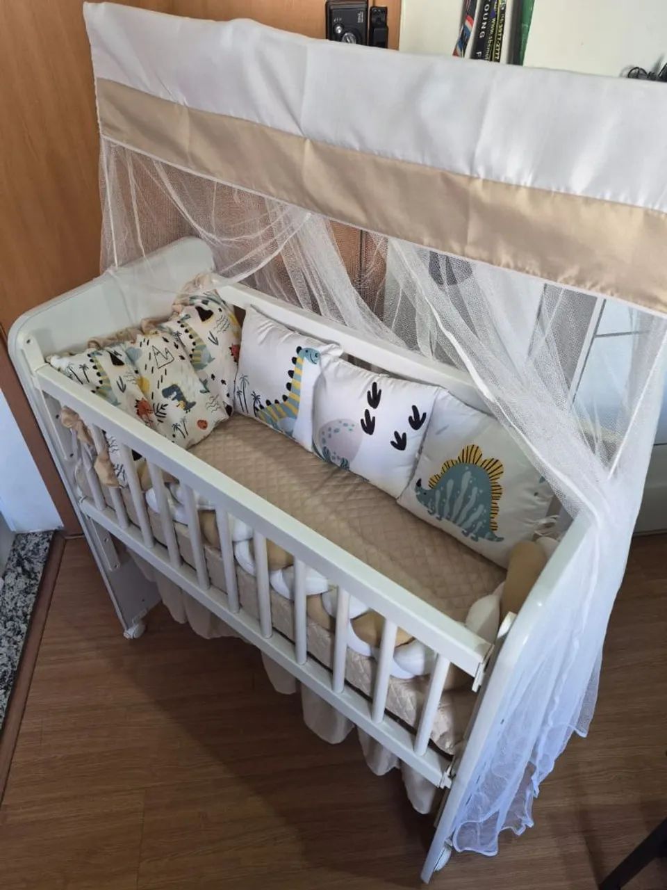 Mini berço com kit