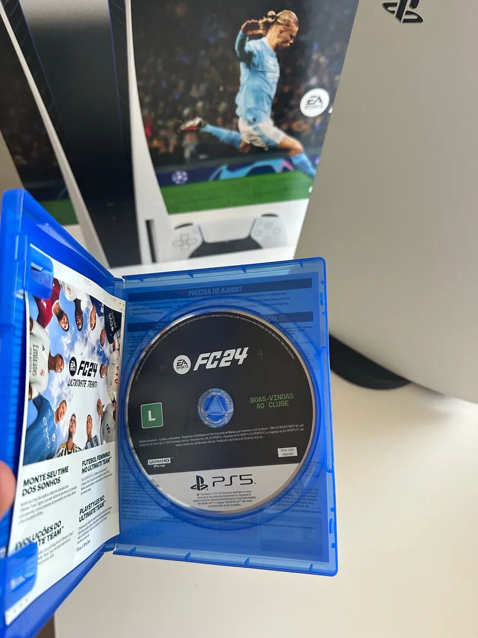 Ps5 slim na CAIXA bem NOVO - Foto 6