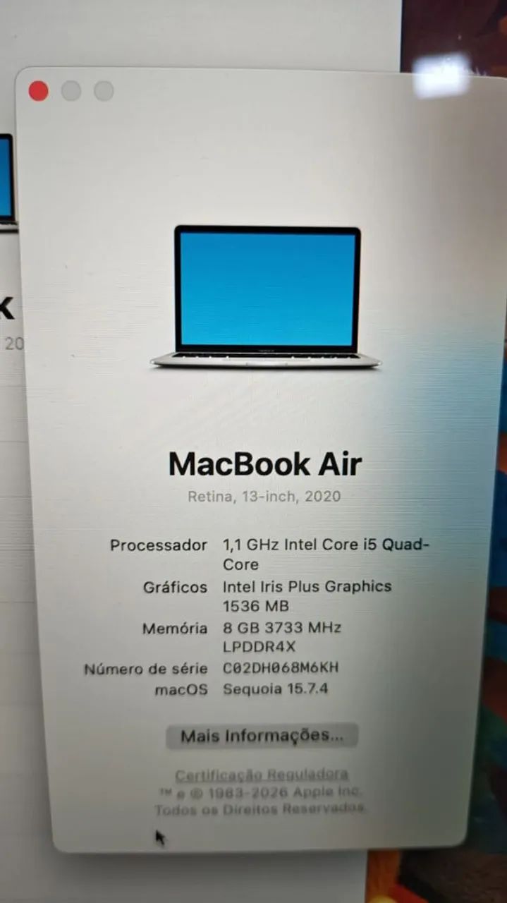 MacBook - Estado de Novo