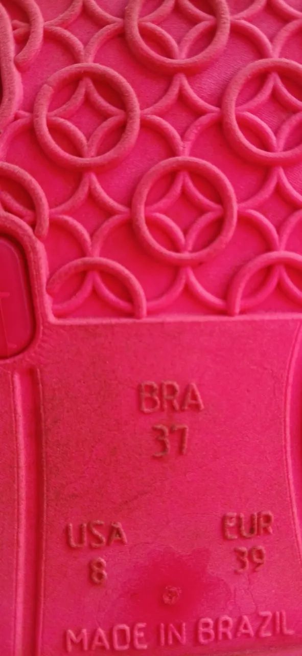 Rasteirinha usada 1x tamanho 37.38  - Foto 4